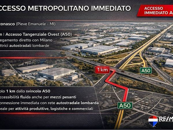 Capannone Industriale Pieve Emanuele, MI Vendita - Foto 3