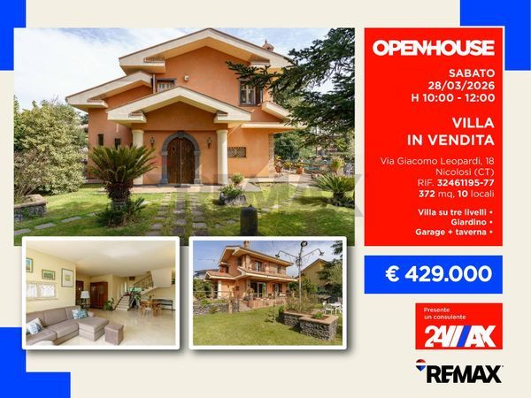 Villa singola Nicolosi, CT Vendita - Foto 2