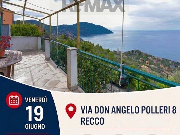 Villetta bifamiliare Recco, GE Vendita