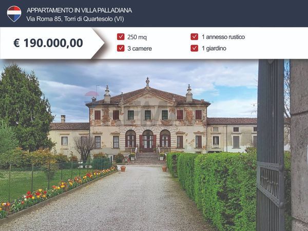 Porzione di villa Torri di Quartesolo, VI Vendita