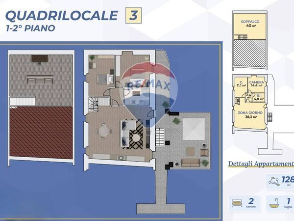 Appartamento Treviolo, BG Vendita