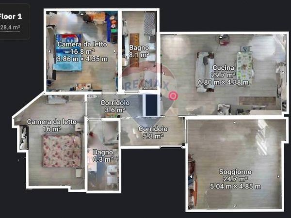 Appartamento Salsomaggiore Terme, Salsomaggiore Terme, PR Vendita - Foto 2