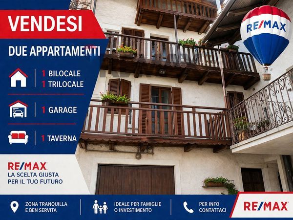 Casa Semindipendente Meina, NO Vendita