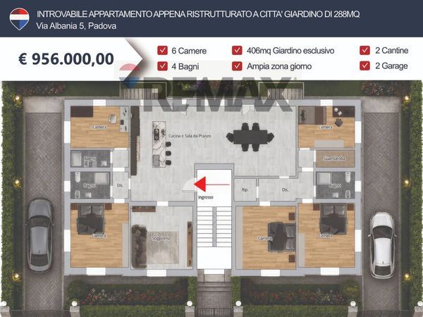 Appartamento CITTA' GIARDINO, Padova, PD Vendita