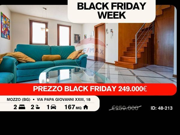 Appartamento Mozzo, BG Vendita