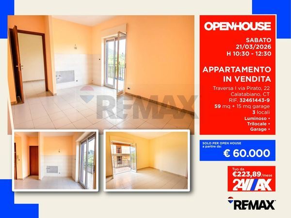 Appartamento Calatabiano, CT Vendita