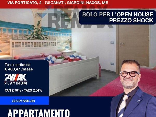 Appartamento Recanati, Giardini-Naxos, ME Vendita