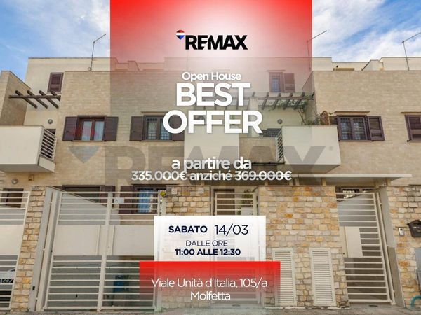 Villa a schiera Molfetta, BA Vendita