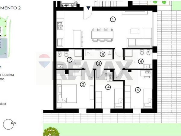 Appartamento Monigo, Treviso, TV Vendita - Foto 2