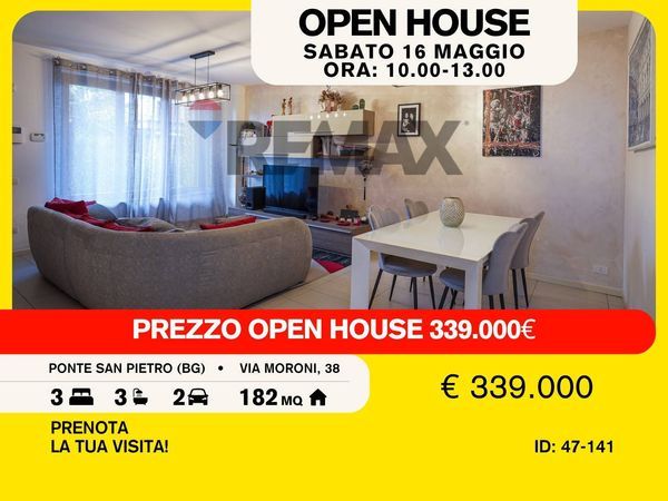 Villa a schiera Locate, Ponte San Pietro, BG Vendita