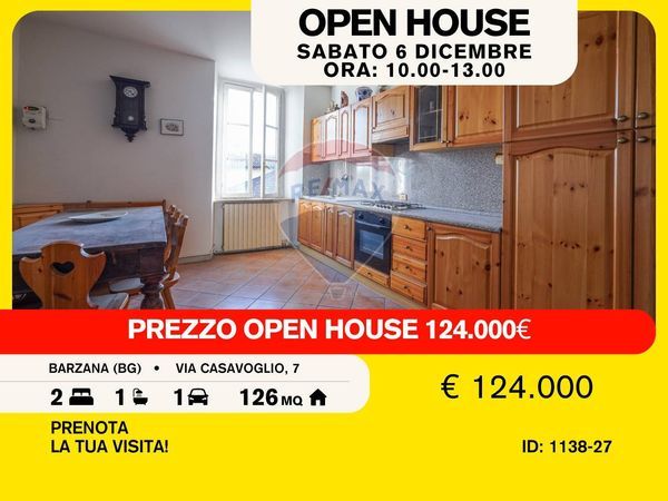 Appartamento Barzana, BG Vendita