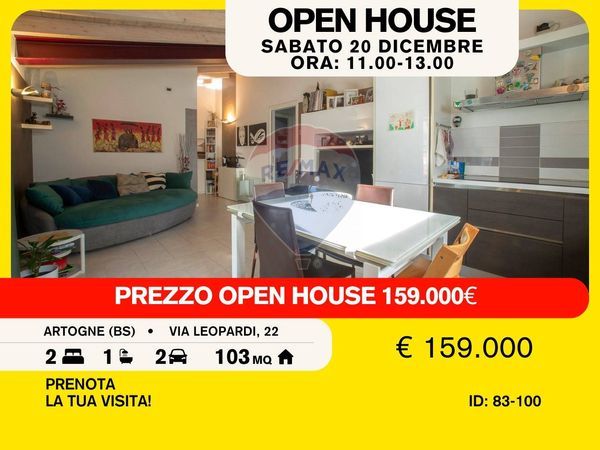 Appartamento Artogne, BS Vendita