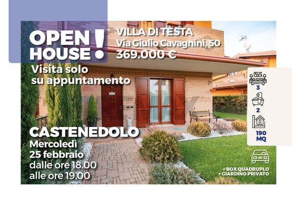 Villa a schiera Castenedolo, BS Vendita