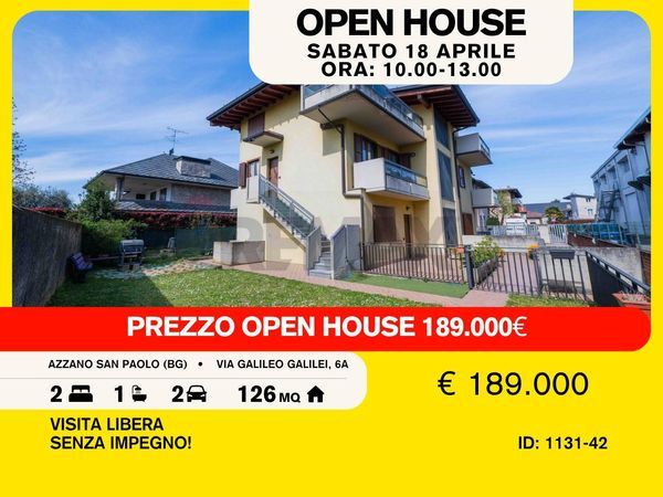 Appartamento Azzano San Paolo, BG Vendita