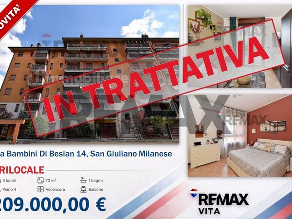 Appartamento Zivido, San Giuliano Milanese, MI Vendita