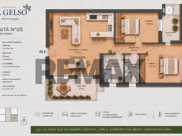 Nuove costruzioni Bernareggio, MB Vendita