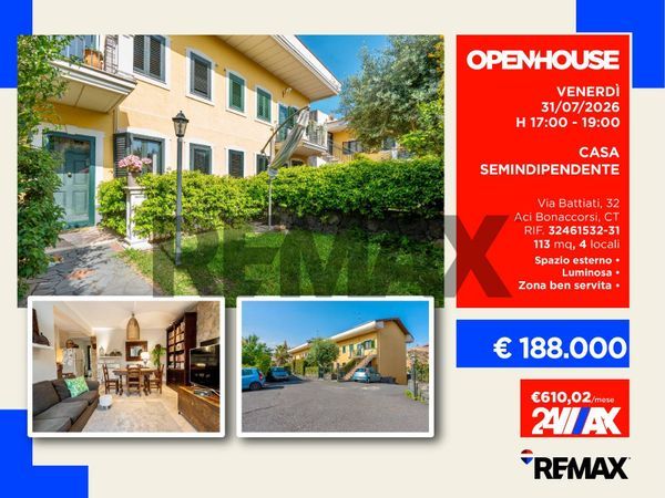 Casa Semindipendente Aci Bonaccorsi, CT Vendita