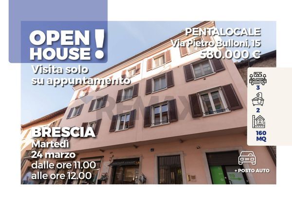Appartamento Centro storico pregiato, Brescia, BS Vendita