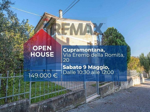 Casa Indipendente Cupramontana, AN Vendita