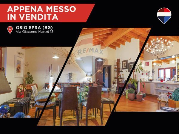 Attico/Mansarda Osio Sopra, BG Vendita